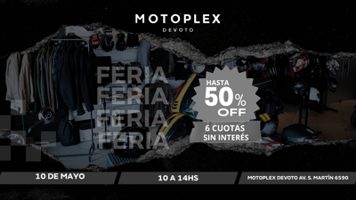 Feria 10/05 en Motoplex Devoto